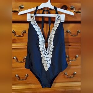 Women's Black One Piece Swimsuit